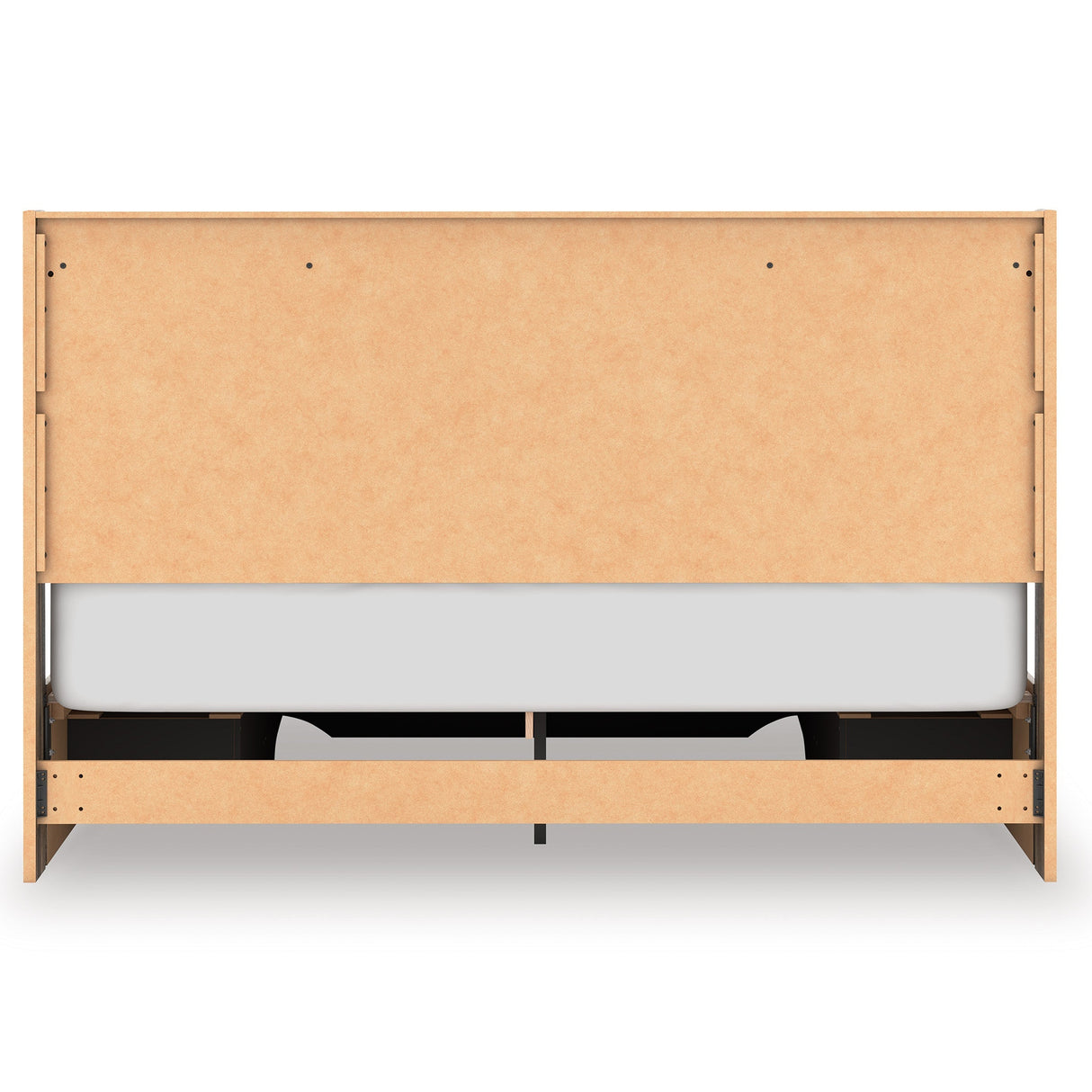 Elbrim Brown LED Storage Panel Bedroom Set with 6 Drawers by Ashley at Eve Furniture