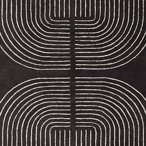 Eldonmore Black/Ivory Large Rug by Ashley at Eve Furniture