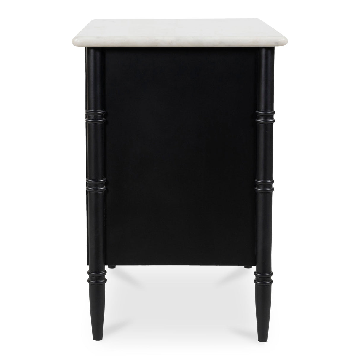 Eleanor Black Nightstand by Moe's Home at Eve Furniture