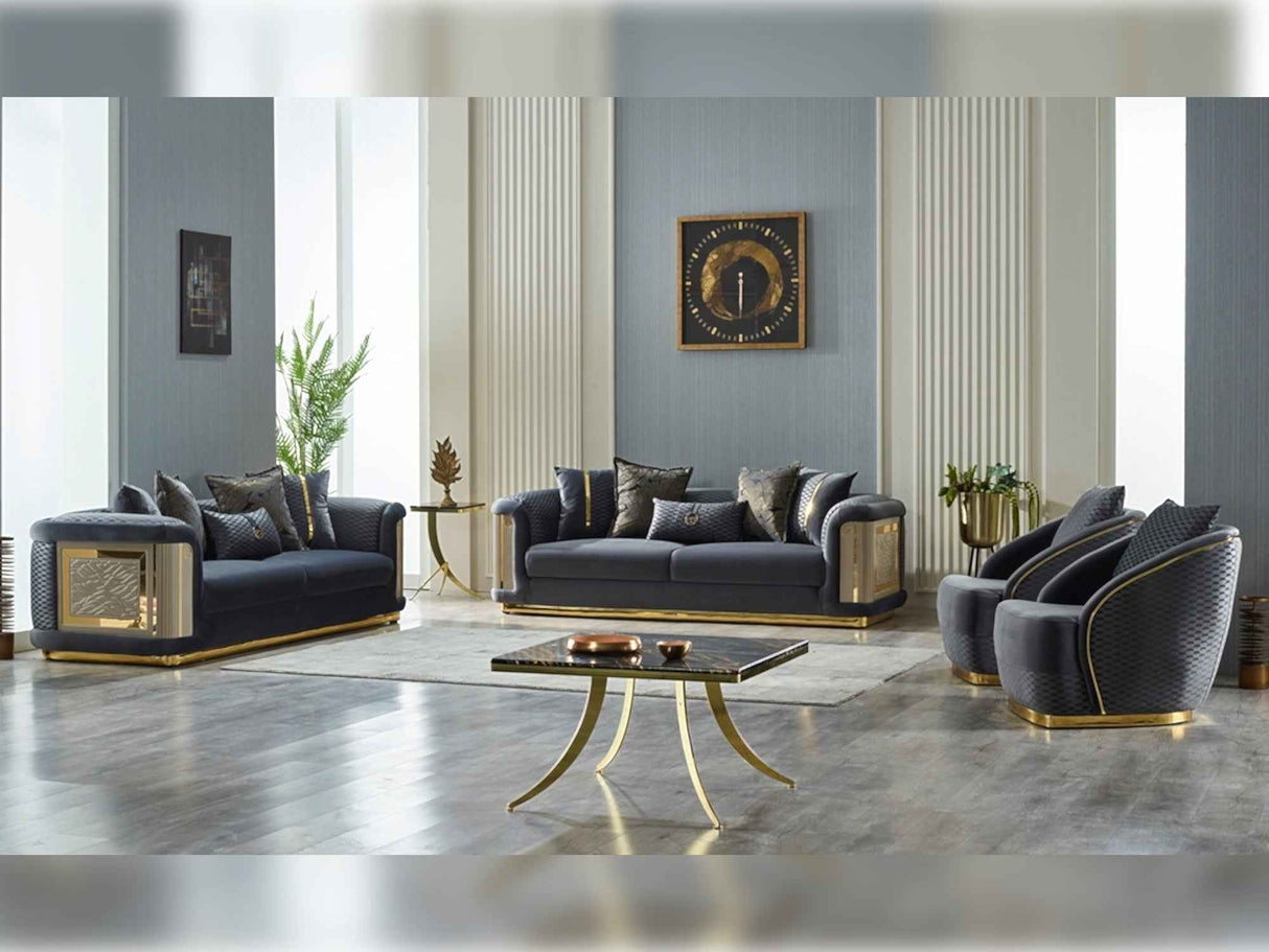 Elegance Chair Dark Grey by Furnia at Eve Furniture