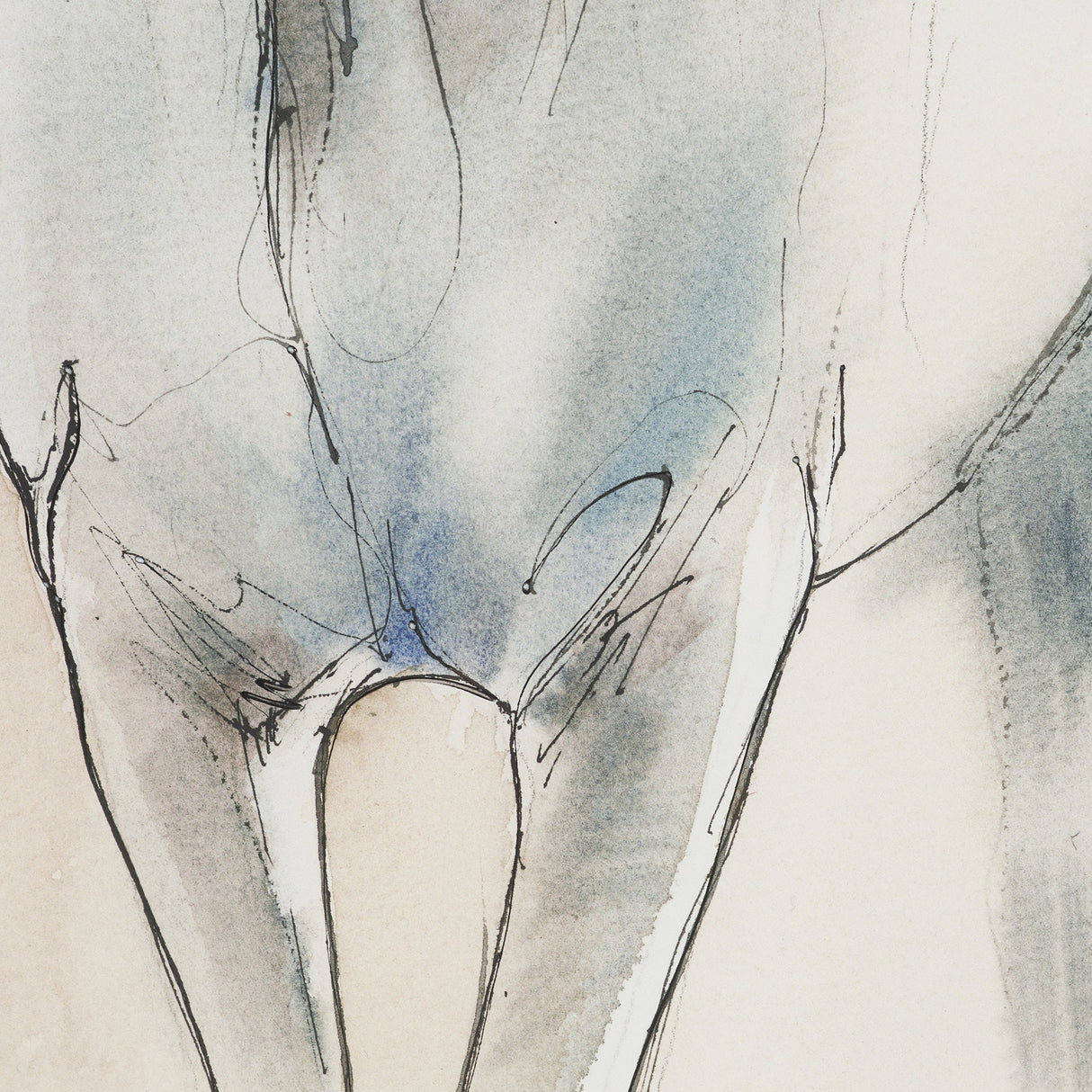 Elegant Beauties II by Mercana Studio Hand-Embellished Framed Artwork Matted Under Glass by Mercana at Eve Furniture