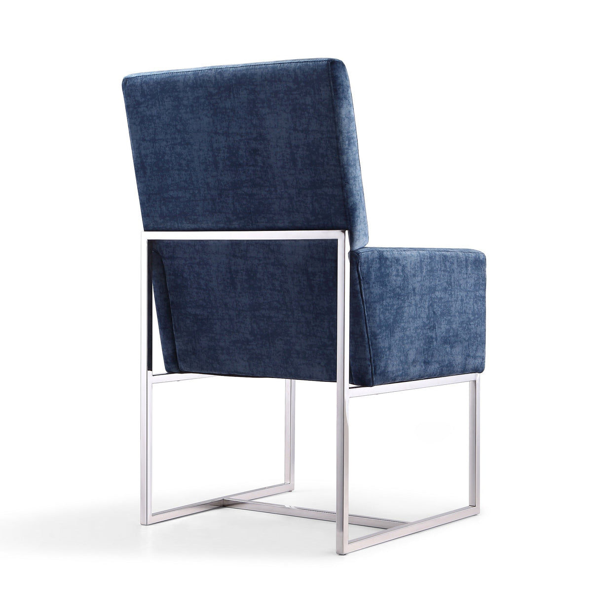 Element Dining Armchair in Blue by Manhattan Comfort at Eve Furniture