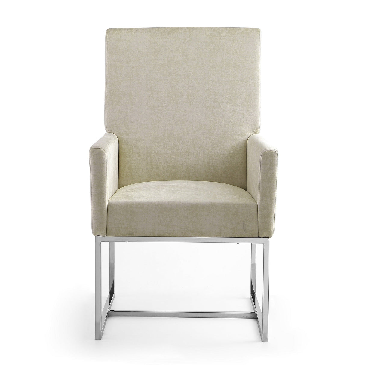 Element Dining Armchair in Champagne (set of 2) by Manhattan Comfort at Eve Furniture