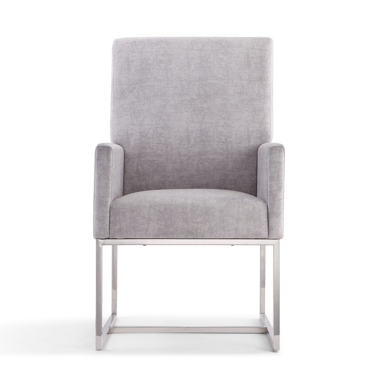 Element Dining Armchair in Grey by Manhattan Comfort at Eve Furniture