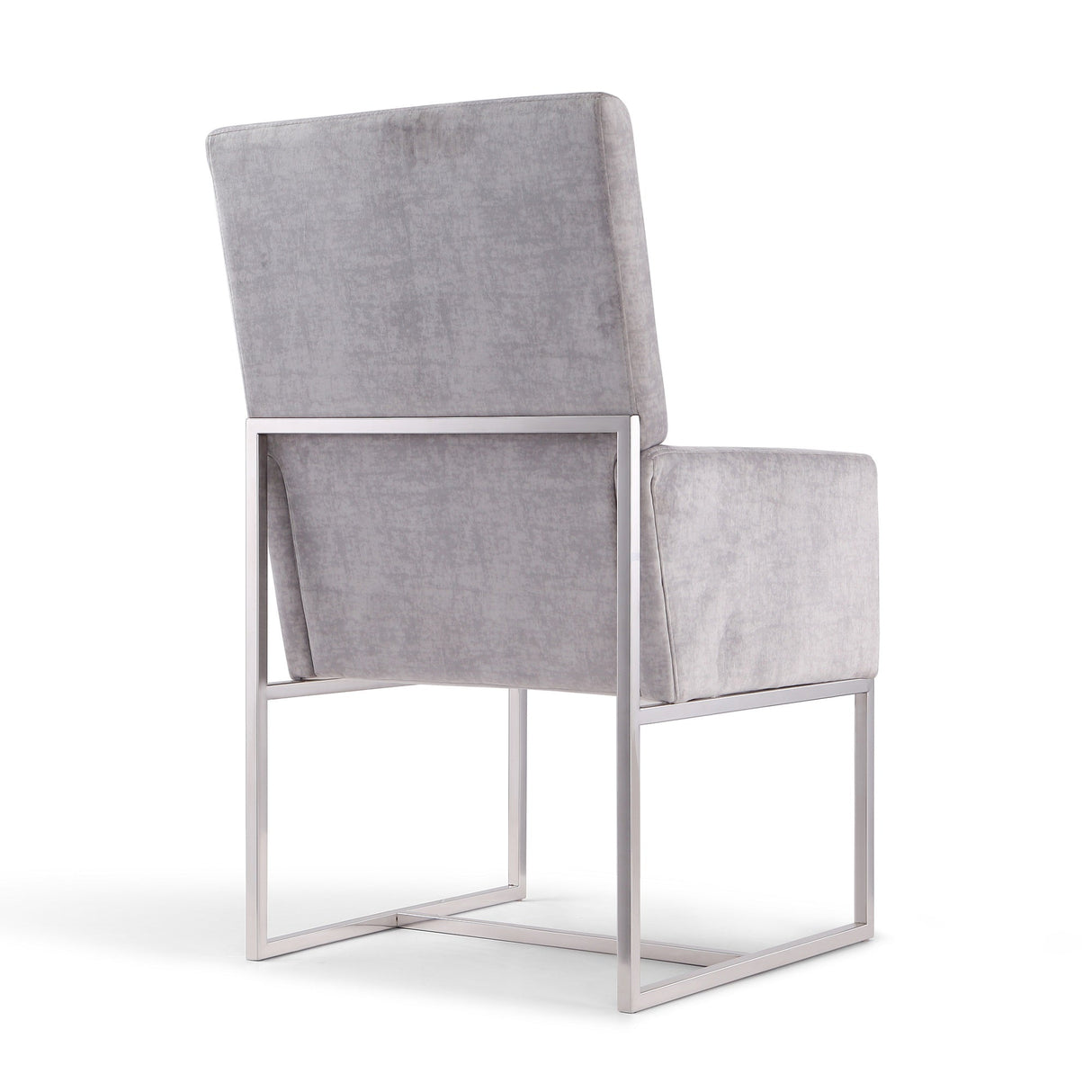Element Dining Armchair in Grey (set of 2) by Manhattan Comfort at Eve Furniture