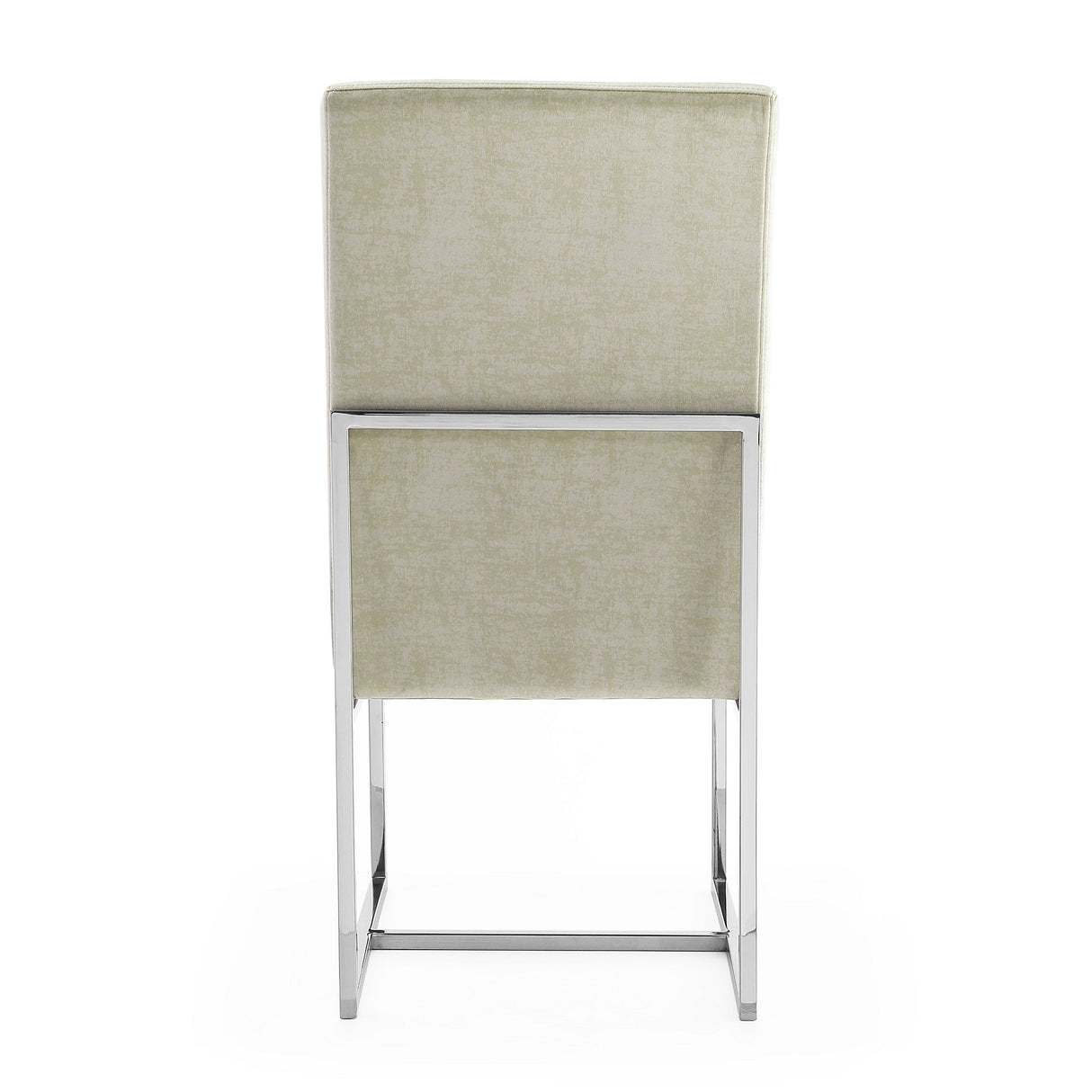 Element Velvet Dining Chair in Champagne by Manhattan Comfort at Eve Furniture
