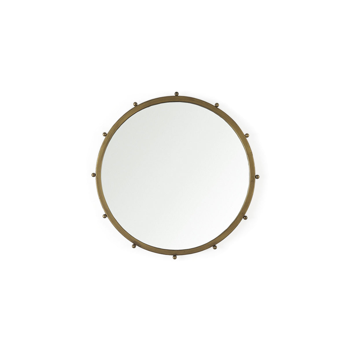 Elena I Small Gold Wall Mirror by Mercana at Eve Furniture