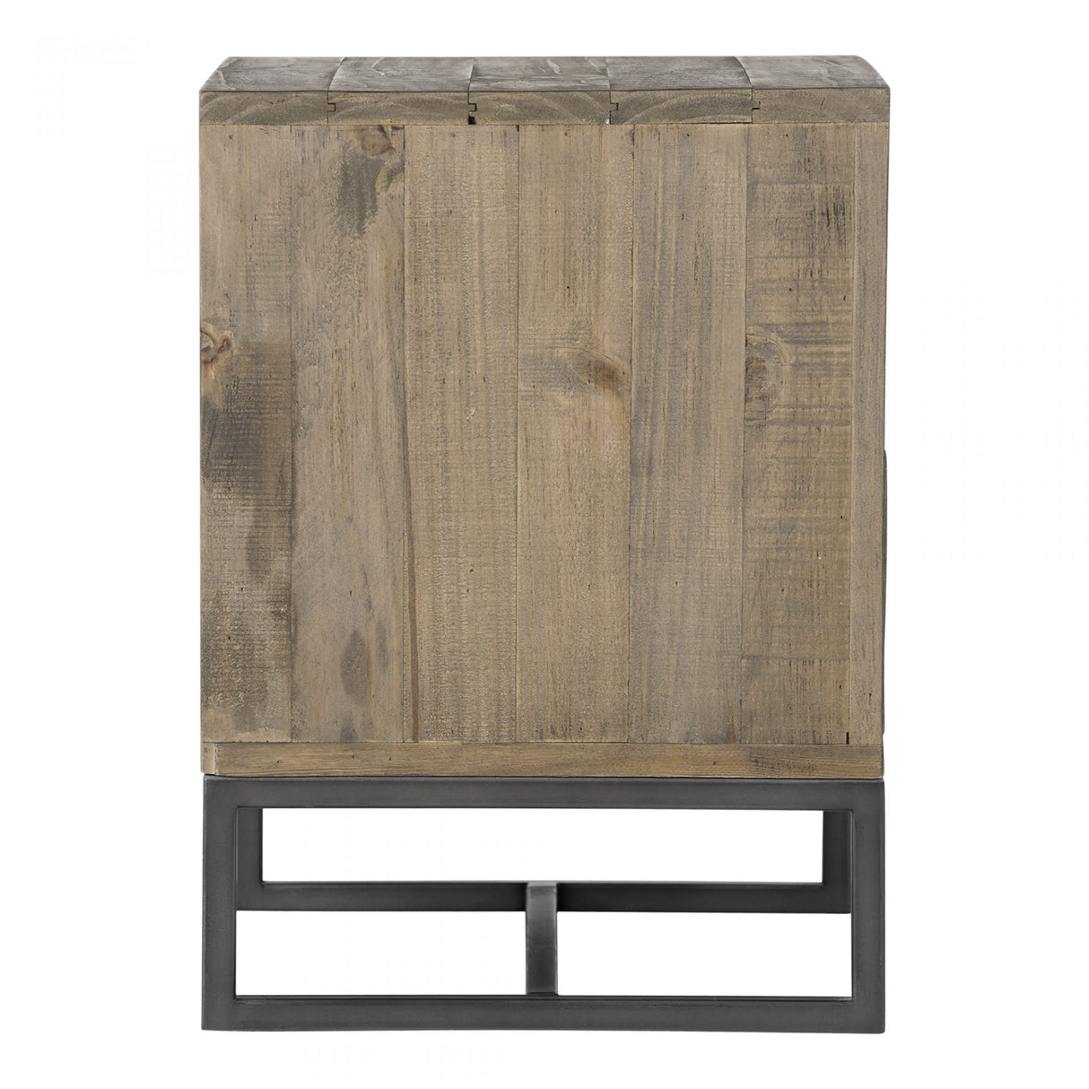 Elena Nightstand Light Brown by Moe's Home at Eve Furniture