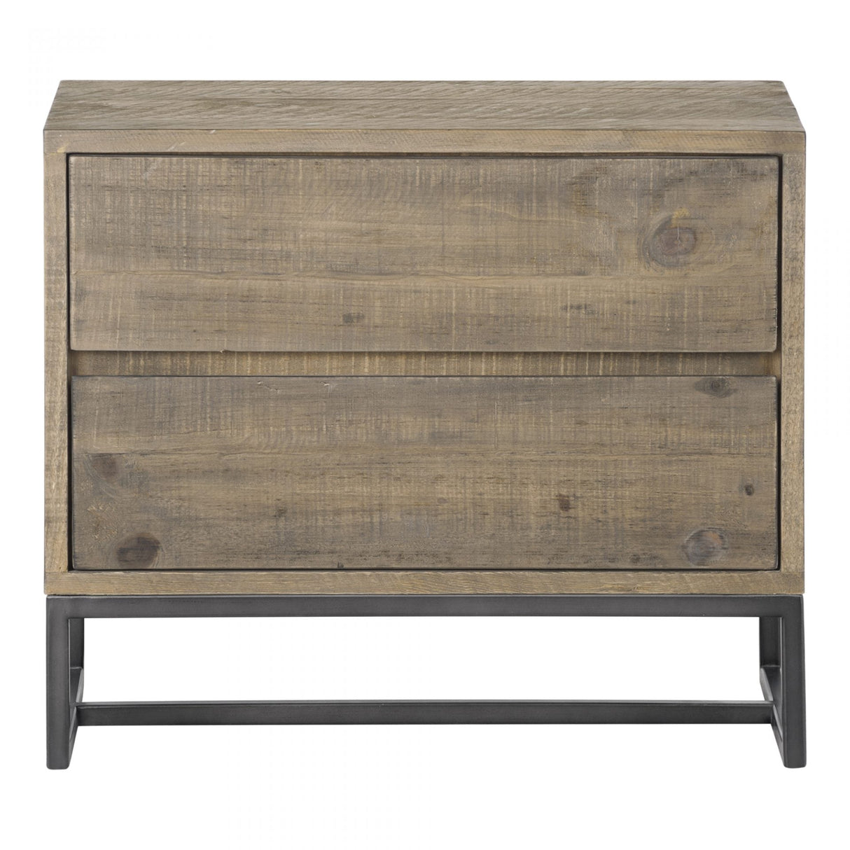Elena Nightstand Light Brown by Moe's Home at Eve Furniture