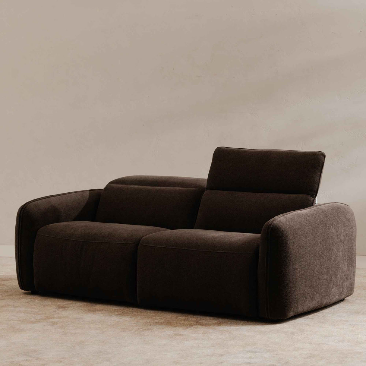 Eli Dusk Grey Power Recliner Sofa by Moe's Home at Eve Furniture