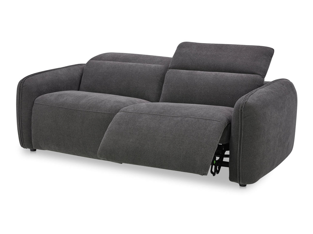 Eli Dusk Grey Power Recliner Sofa by Moe's Home at Eve Furniture