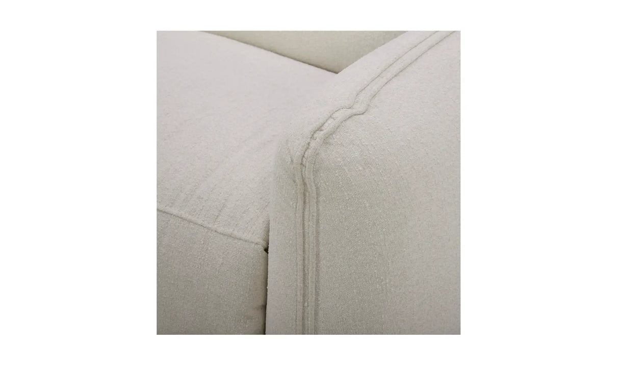 Eli Power Recliner Sofa Warm White by Moe's Home at Eve Furniture