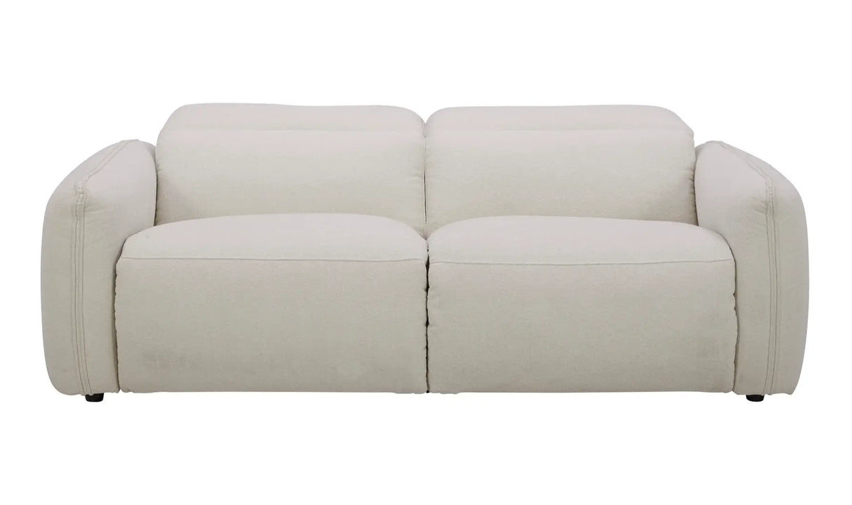 Eli Power Recliner Sofa Warm White by Moe's Home at Eve Furniture
