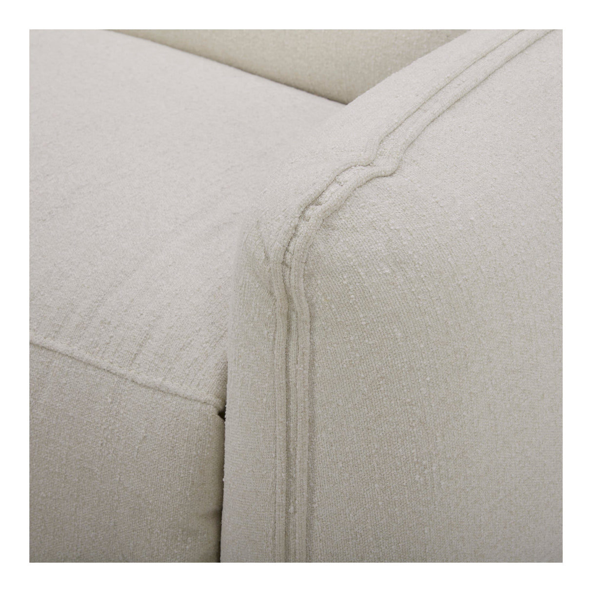 Eli Warm White Power Recliner Chair by Moe's Home at Eve Furniture