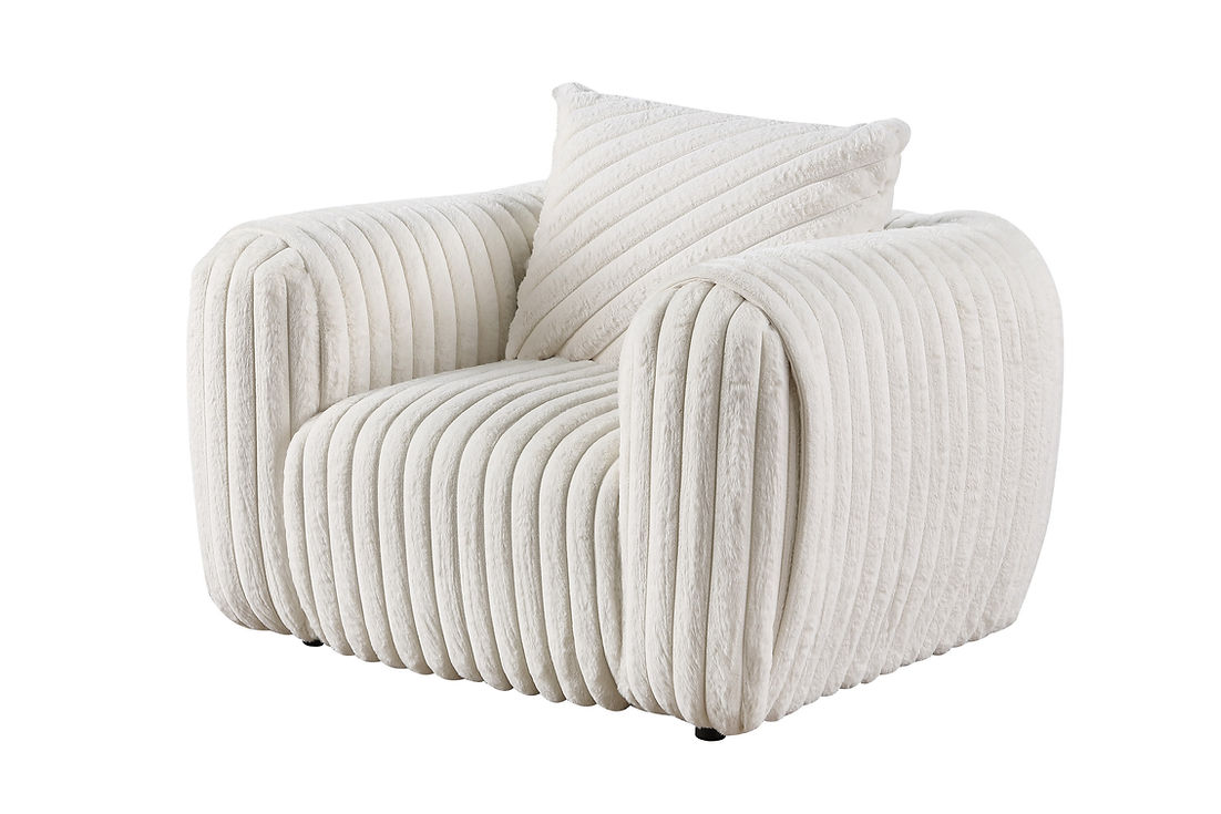 Eli White Living Room Set by New Era Innovations at Eve Furniture