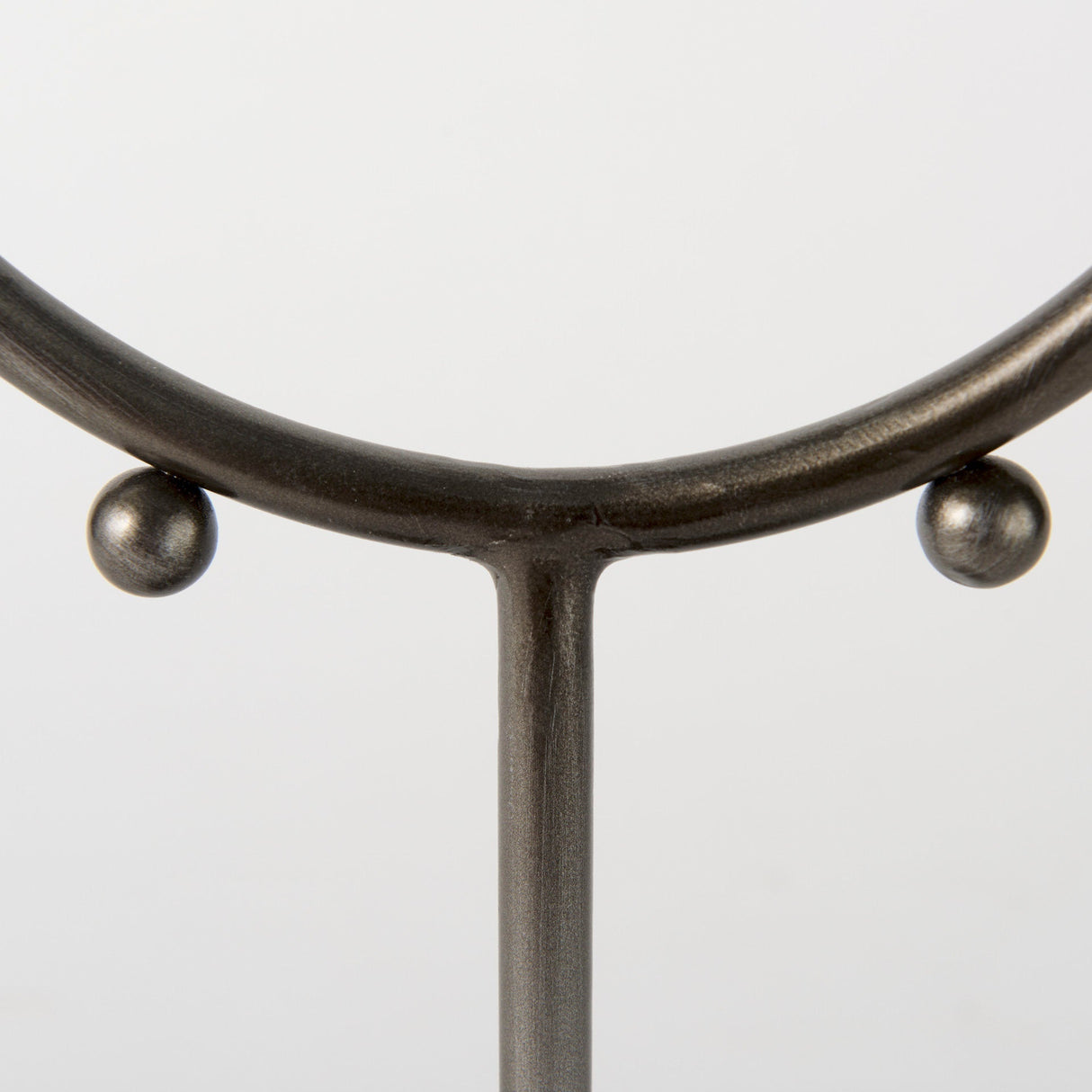 Elio 8.3L x 3.0W x 15.0H Large Studded Hoop Object by Mercana at Eve Furniture