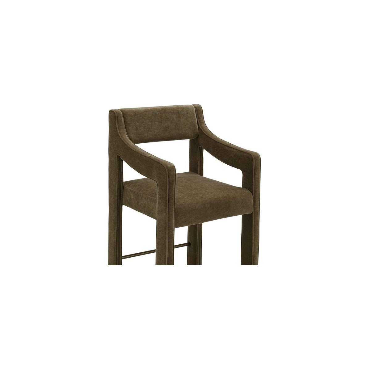 Elise Cedar Green Counter Stool