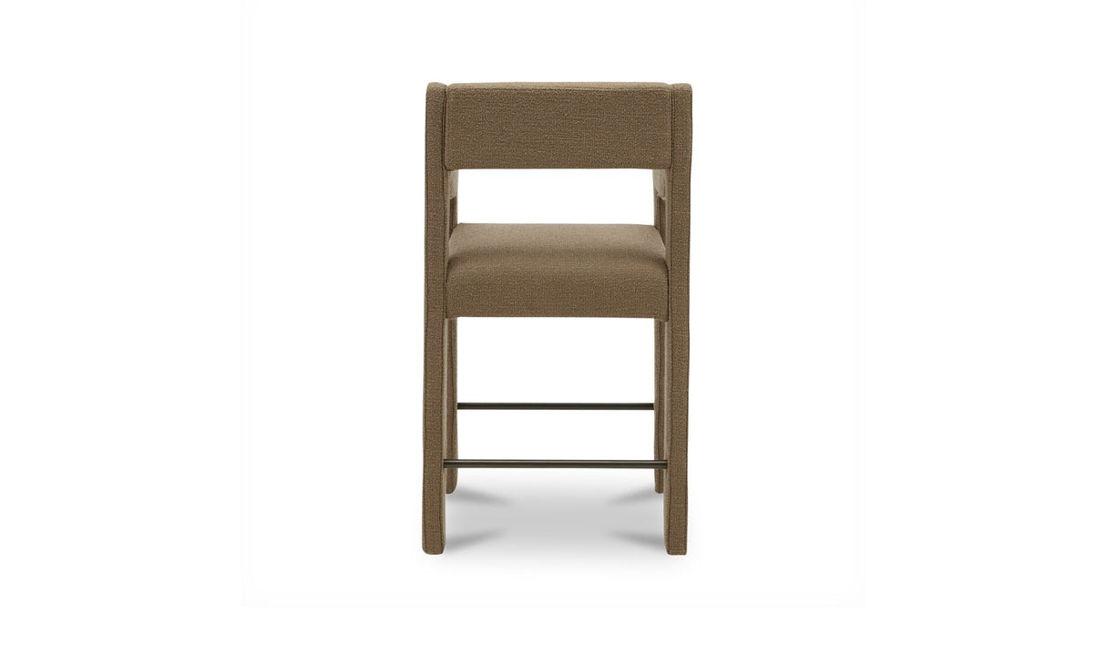 Elise Counter Stool Ochre by Moe's Home at Eve Furniture
