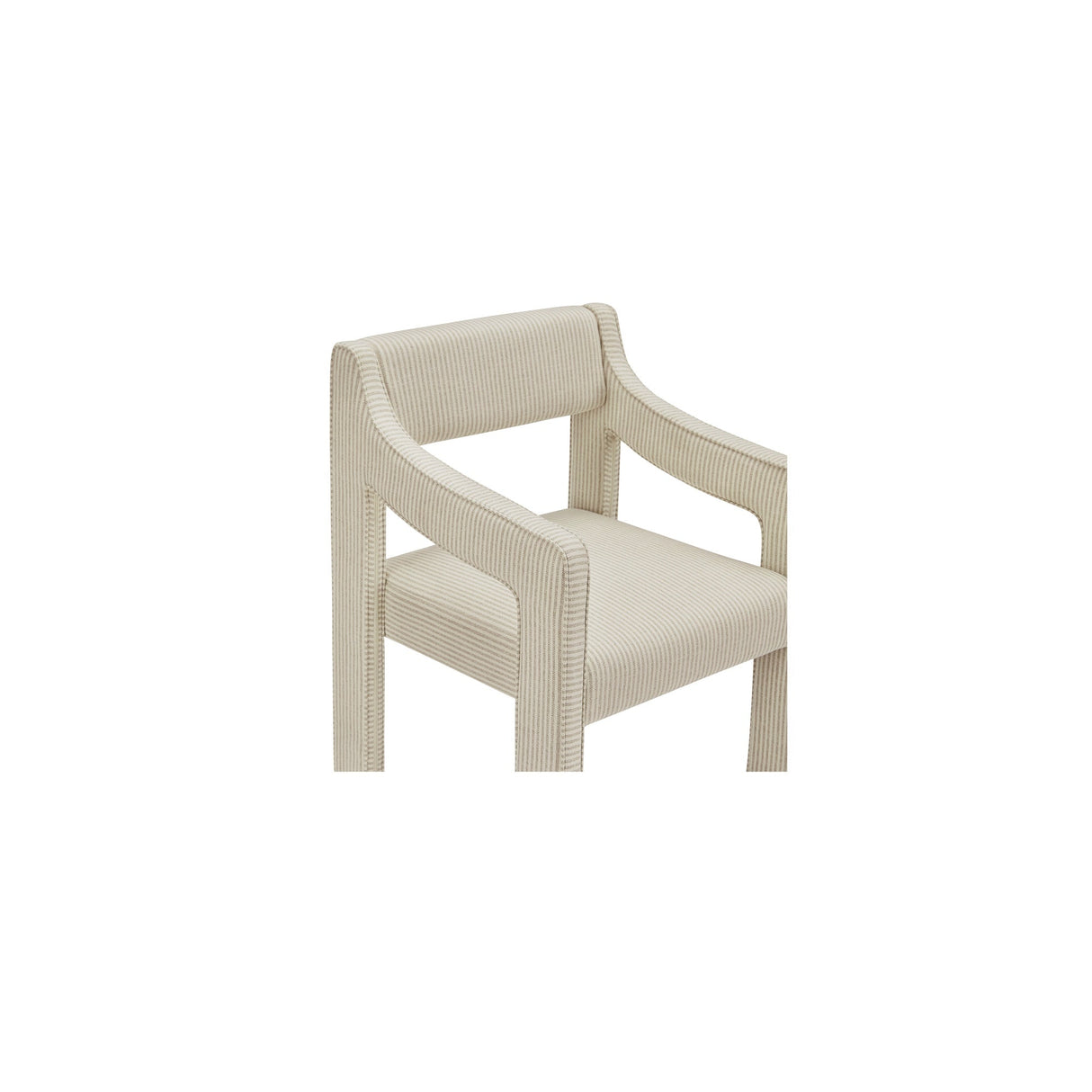 Elise Stripe Dining Chair by Moe's Home at Eve Furniture