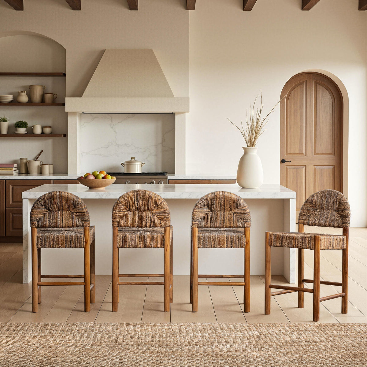 Elissa Brown Counter Stool by Classic Home at Eve Furniture