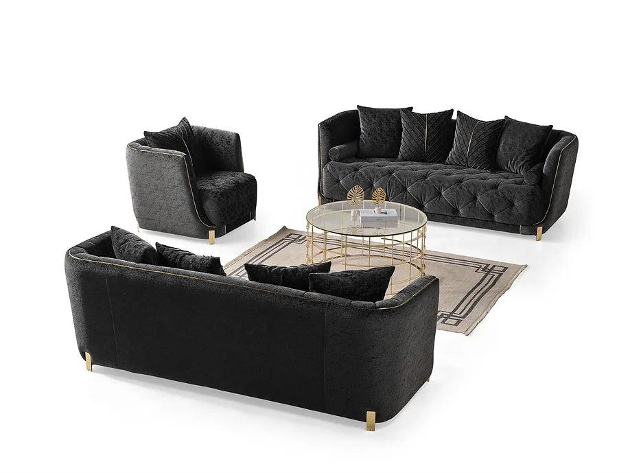 Elit Charcoal Living Room Set by New Era Innovations at Eve Furniture