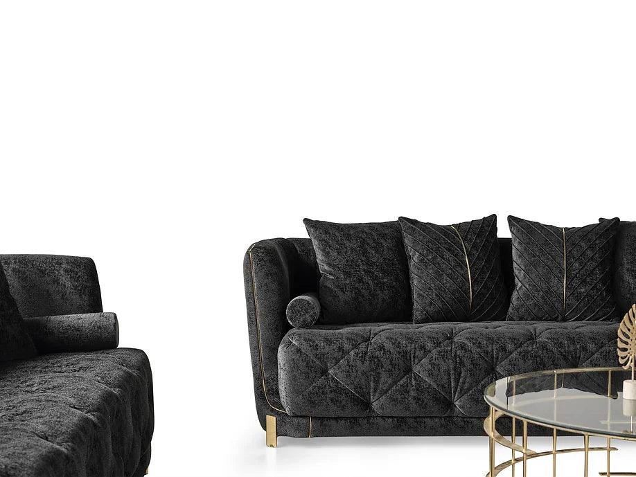 Elit Charcoal Living Room Set by New Era Innovations at Eve Furniture