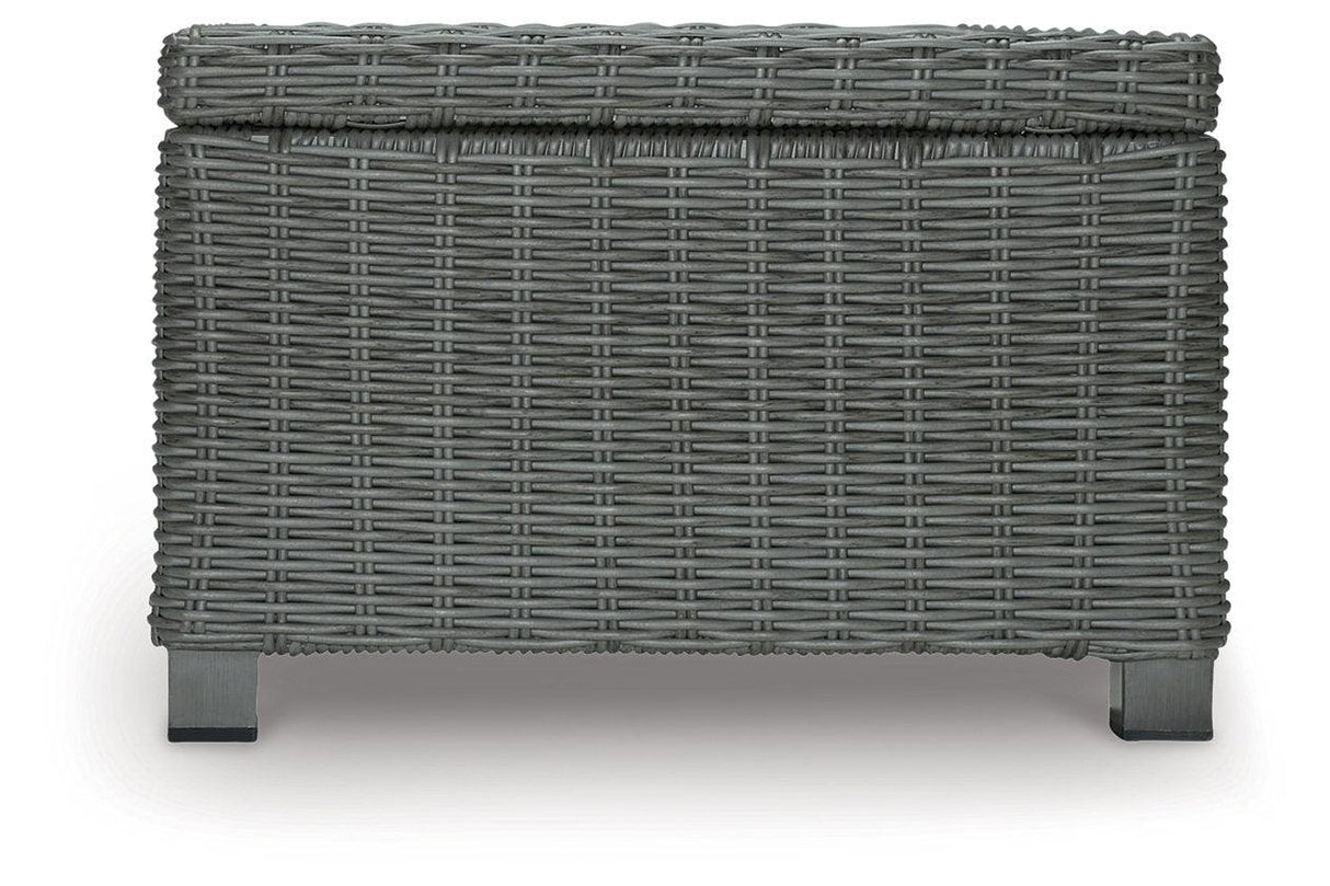 Elite Park Gray Outdoor Coffee Table by Ashley at Eve Furniture