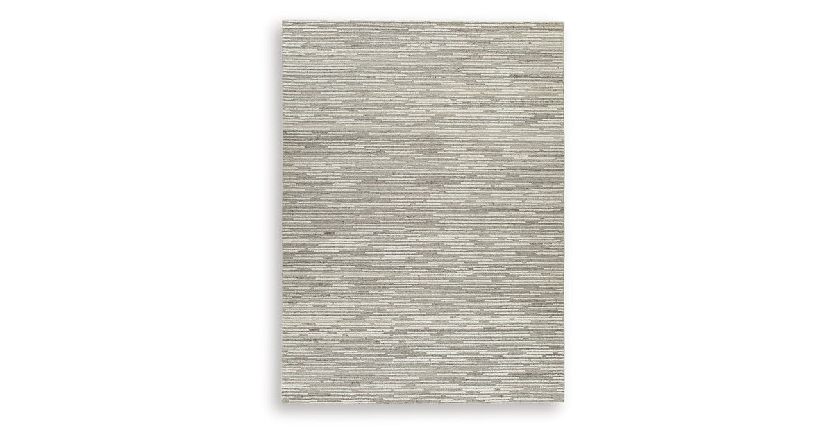 Eljory Gray Extra Large Rug by Ashley at Eve Furniture
