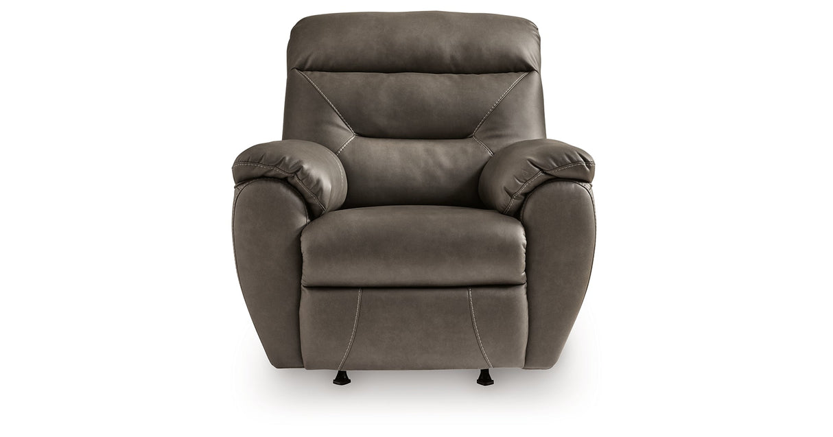 Elksworth Ash Recliner by Ashley at Eve Furniture
