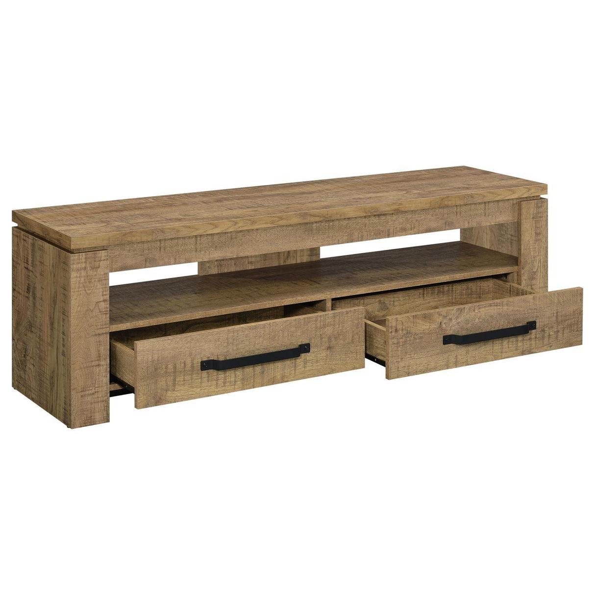 Elkton Mango 2-drawer Engineered Wood 59" TV Stand by Coaster at Eve Furniture