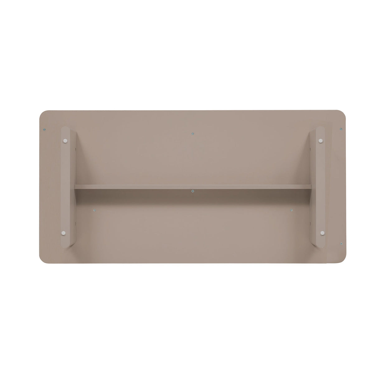 Ella 47.2" Coffee Table in Mocha by Manhattan Comfort at Eve Furniture