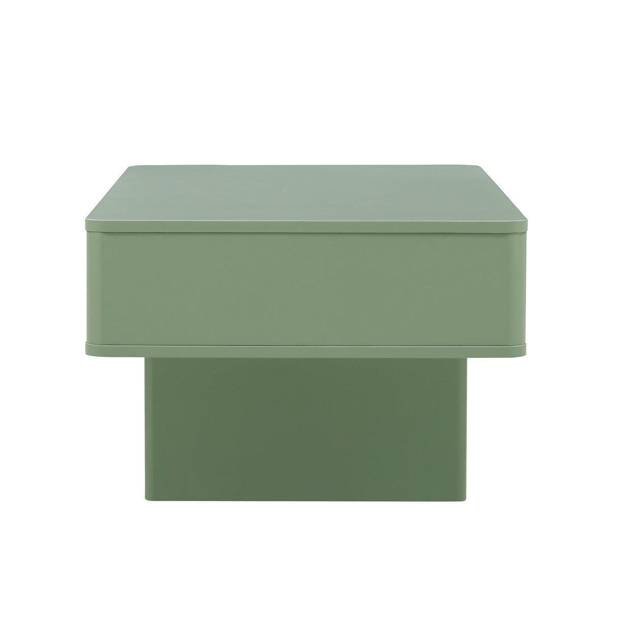 Ella 47.2" Coffee Table in Sage Green by Manhattan Comfort at Eve Furniture