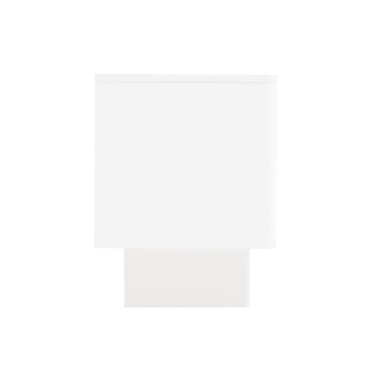 Ella 59" TV Stand in White by Manhattan Comfort at Eve Furniture