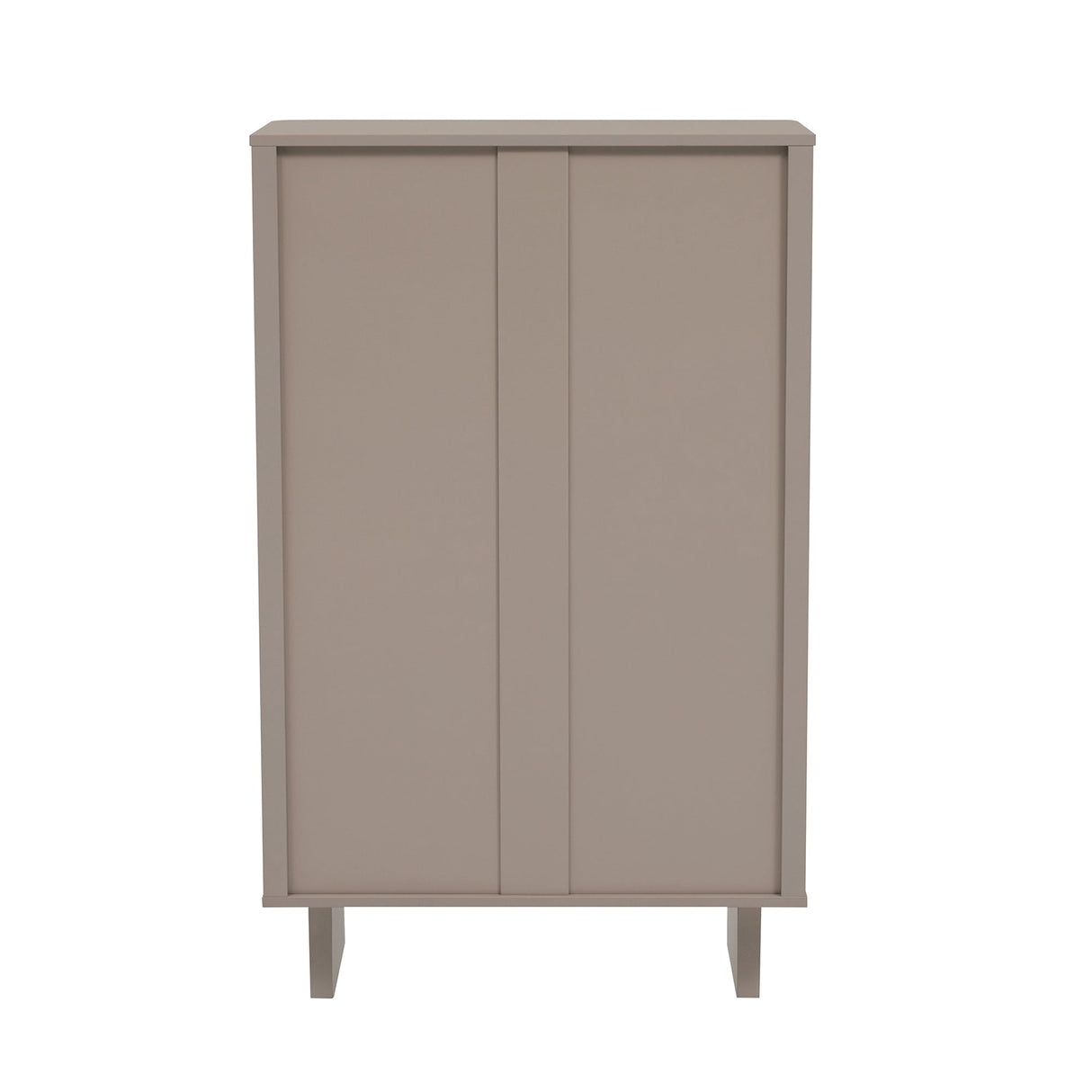 Ella Accent Cabinet in Mocha by Manhattan Comfort at Eve Furniture