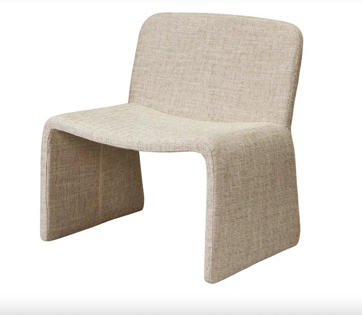 Ella Accent Chair Heather Beige by Moe's Home at Eve Furniture