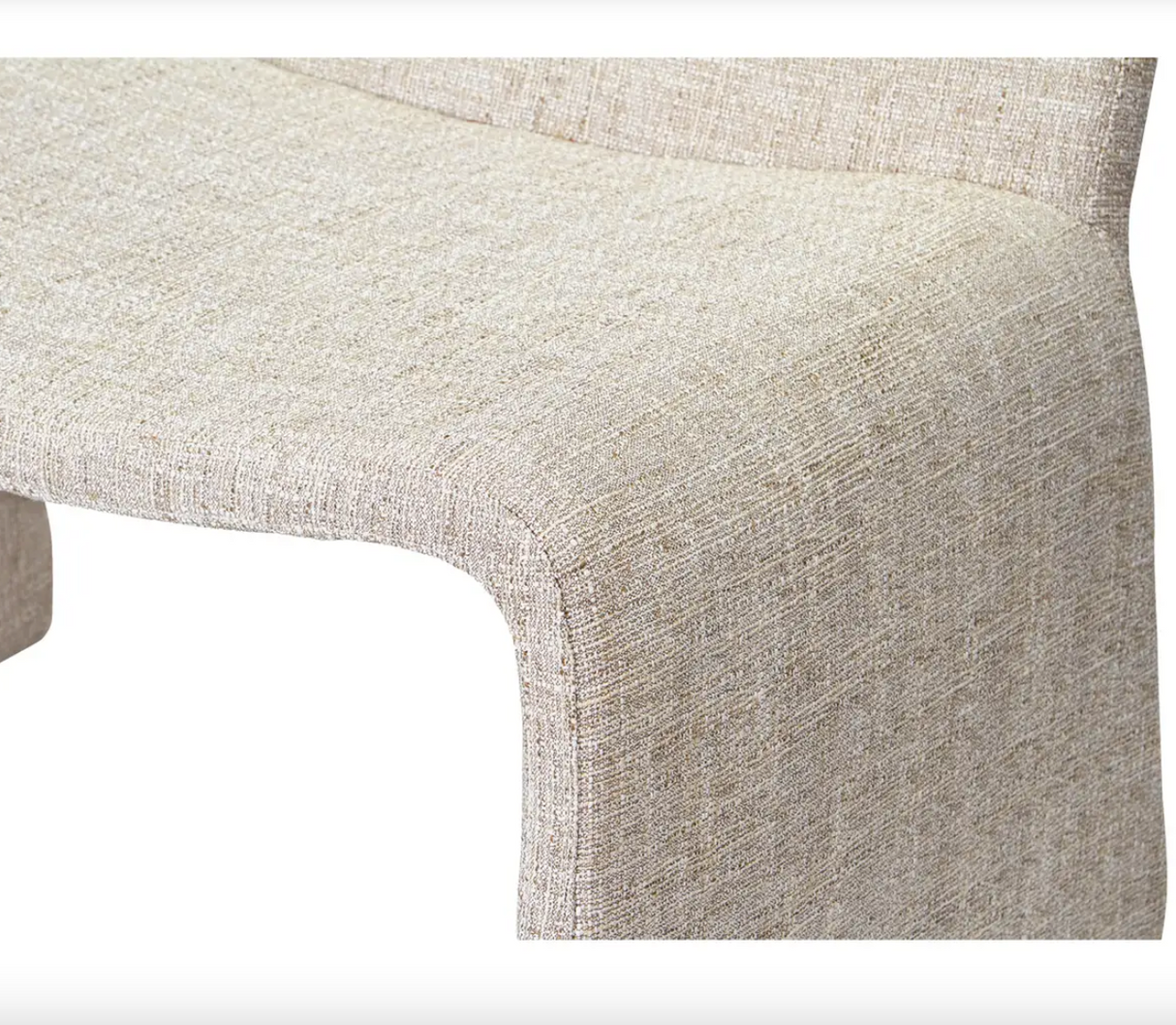 Ella Accent Chair Heather Beige by Moe's Home at Eve Furniture