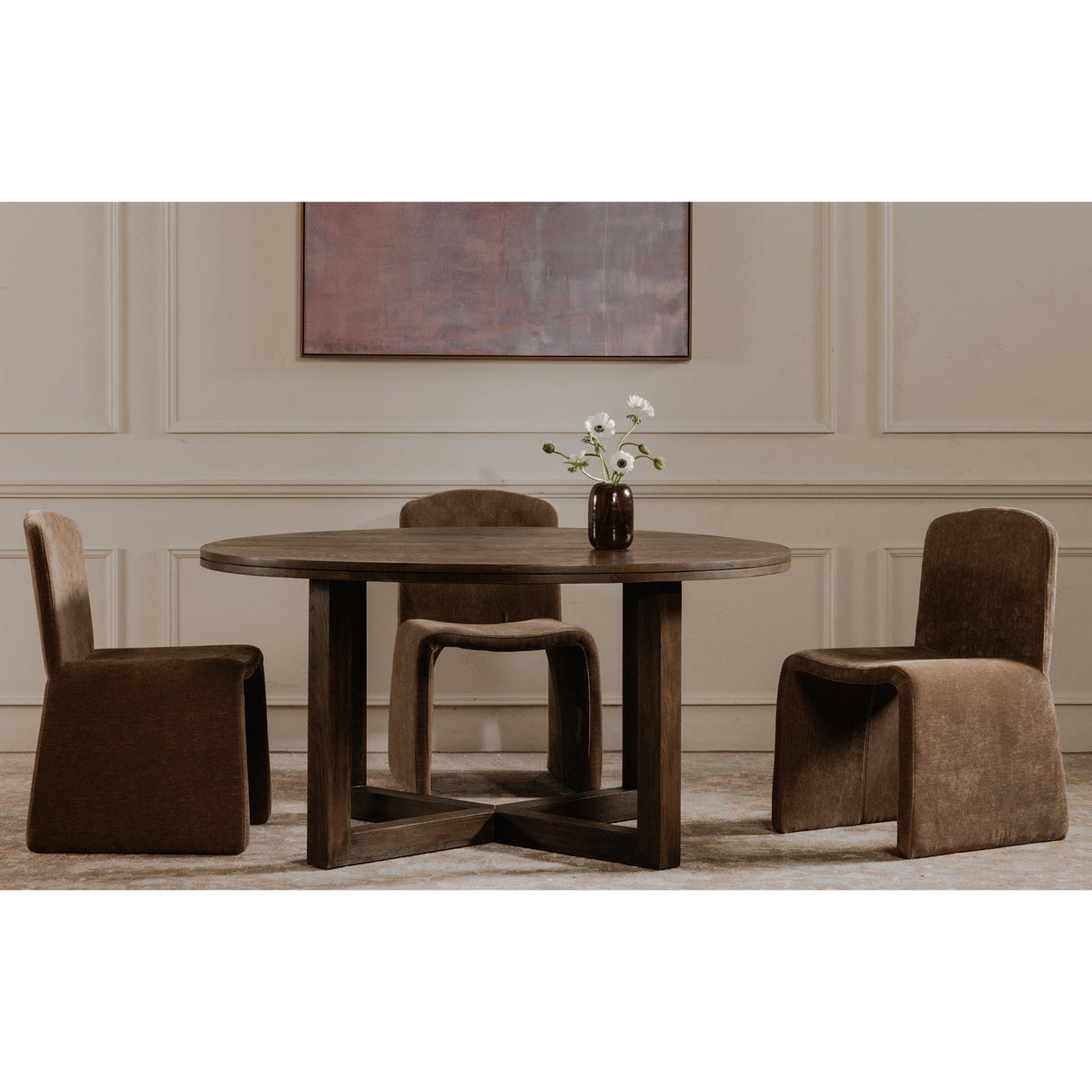 Ella Camel Dining Chair by MOES at Eve Furniture