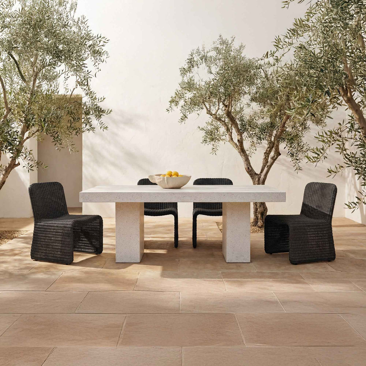 Ella Charcoal Outdoor Dining Chair (Set of 2) by Moe's Home at Eve Furniture