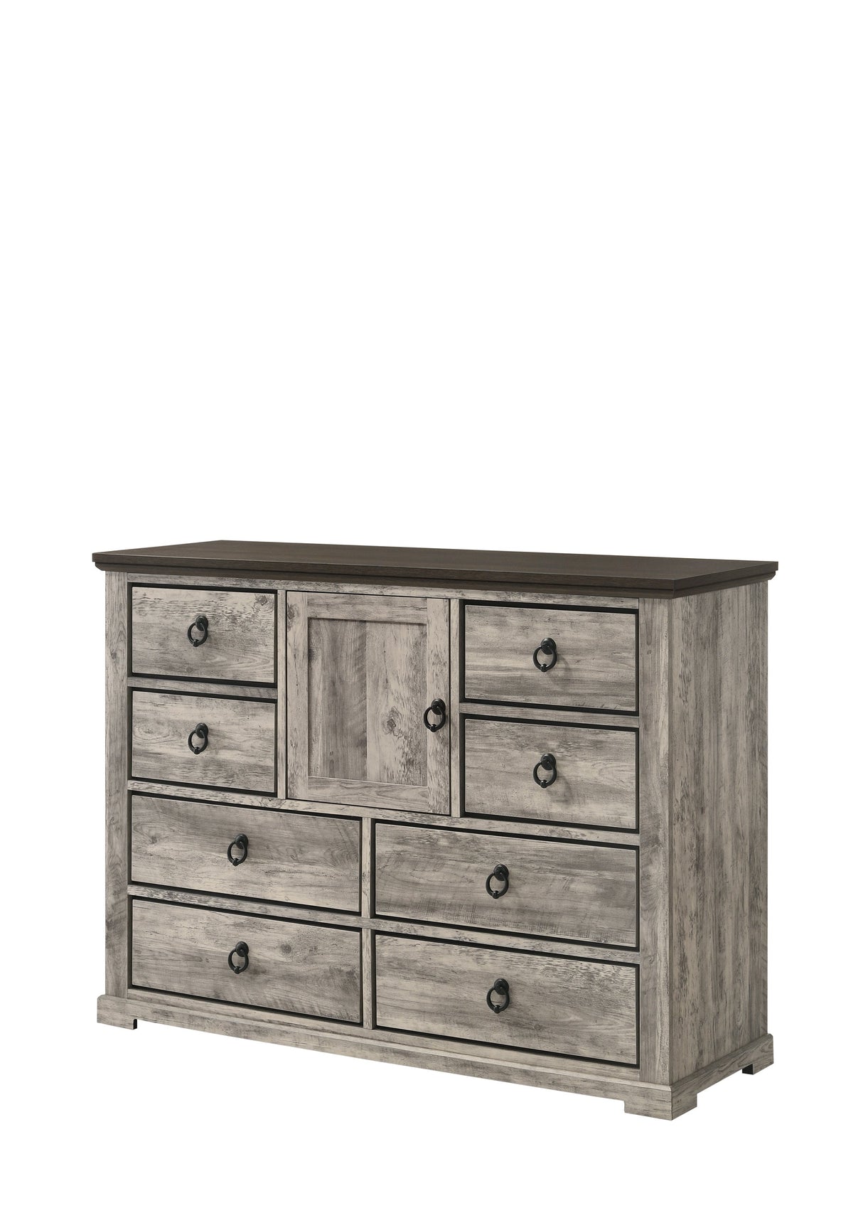 Ella-Mae Beige and Brown Dresser by Crown Mark at Eve Furniture