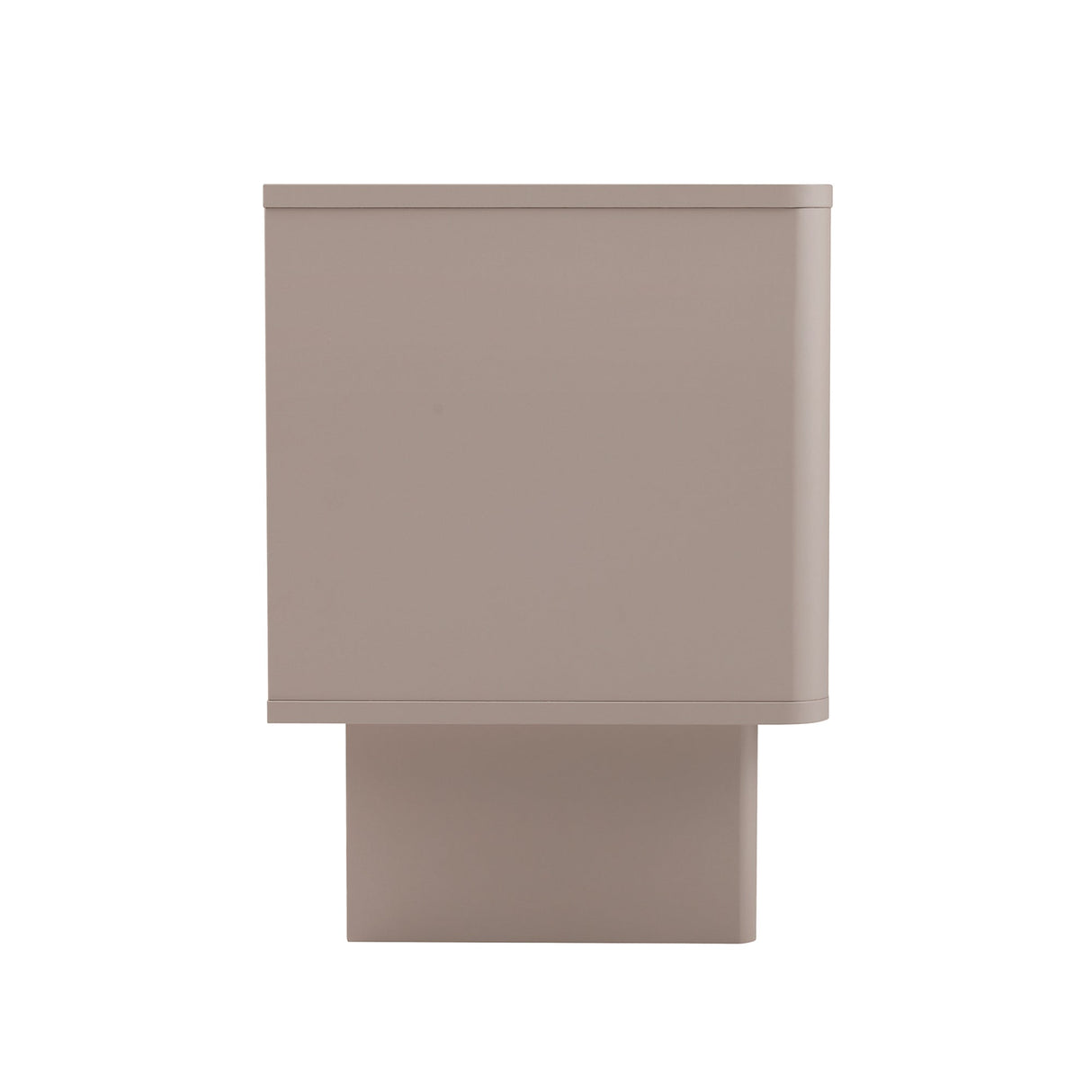 Ella Nightstand in Mocha by Manhattan Comfort at Eve Furniture