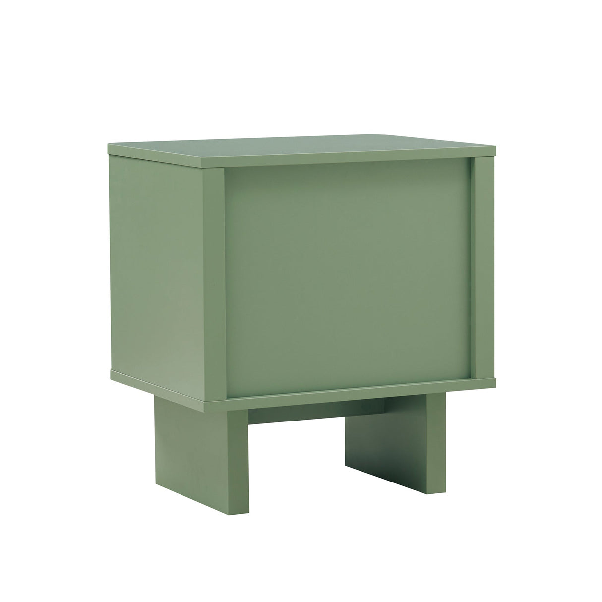 Ella Nightstand in Sage Green by Manhattan Comfort at Eve Furniture