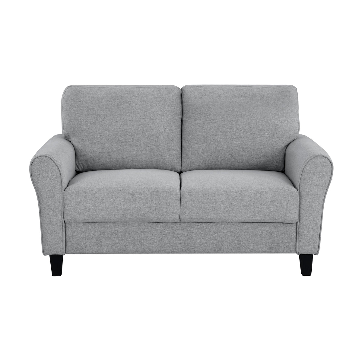 Ellery Dark Gray 2-Piece Living Room Set by Homelegance at Eve Furniture