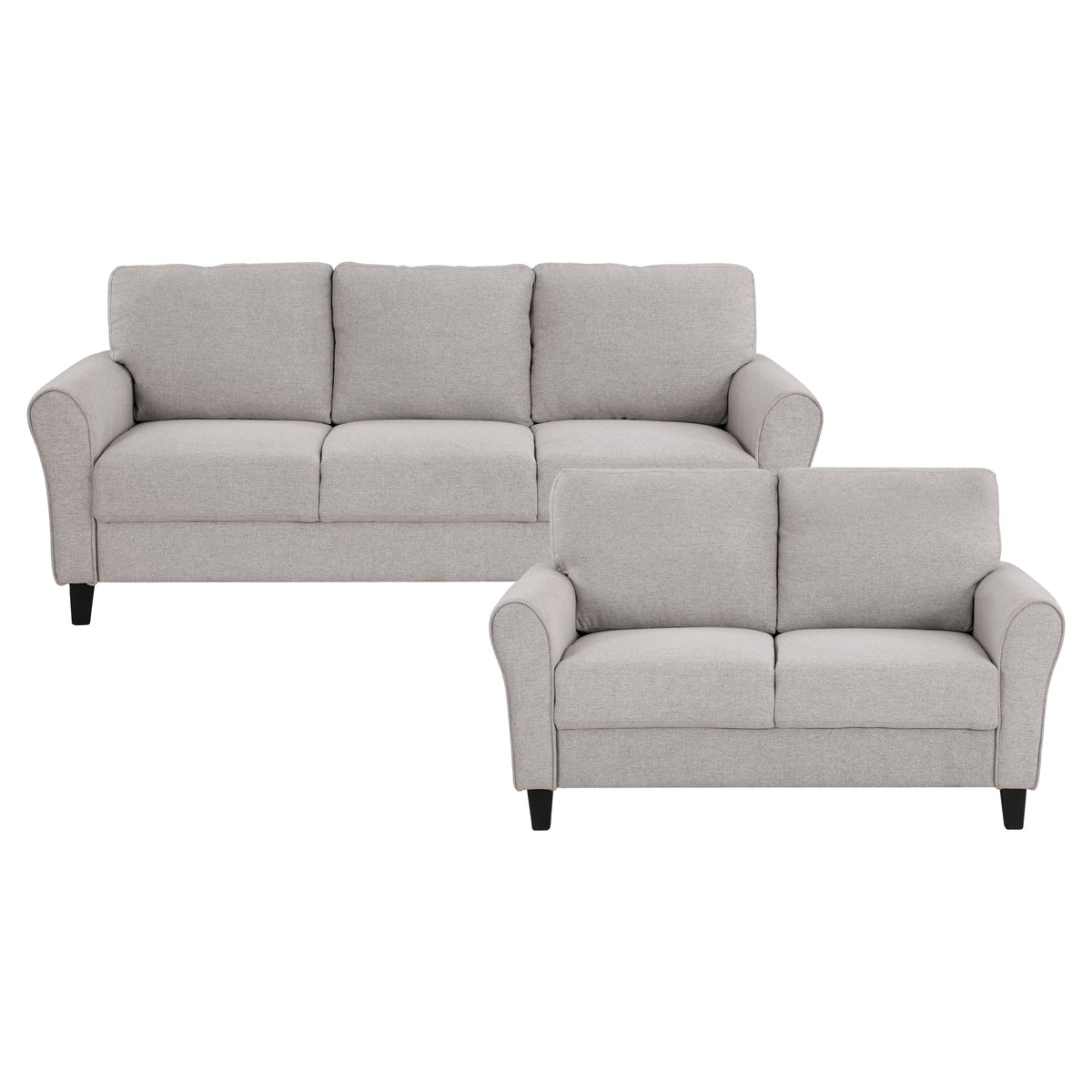 Ellery Sand 2-Piece Living Room Set by Homelegance at Eve Furniture