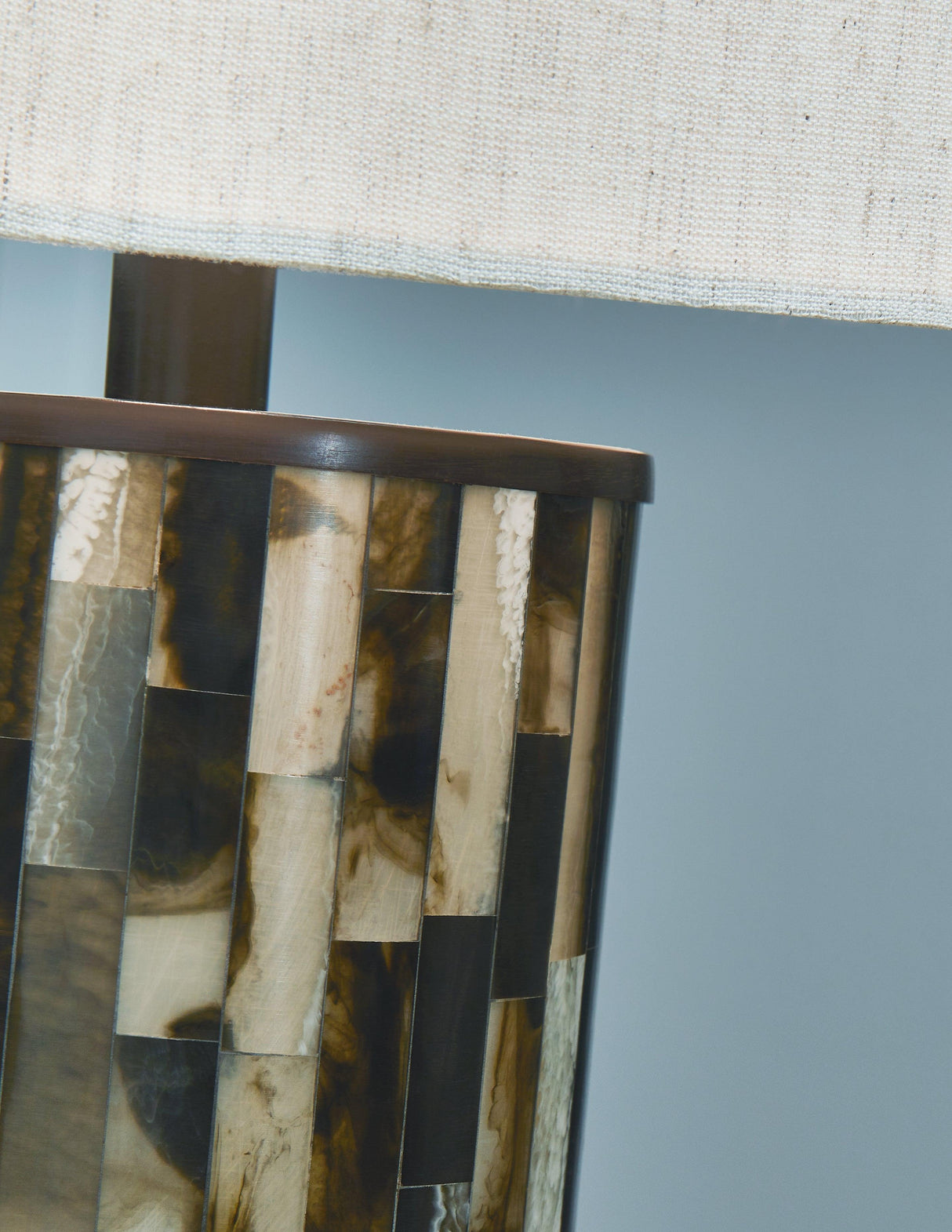 Ellford Black/Brown/Cream Table Lamp by Ashley at Eve Furniture