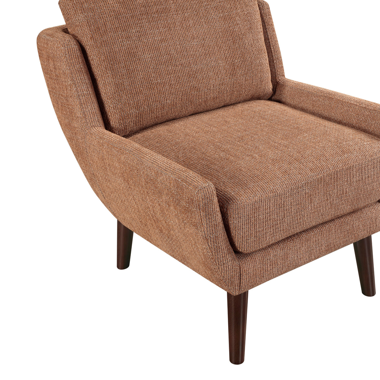 Ellie Orange Accent Chair by Homelegance at Eve Furniture