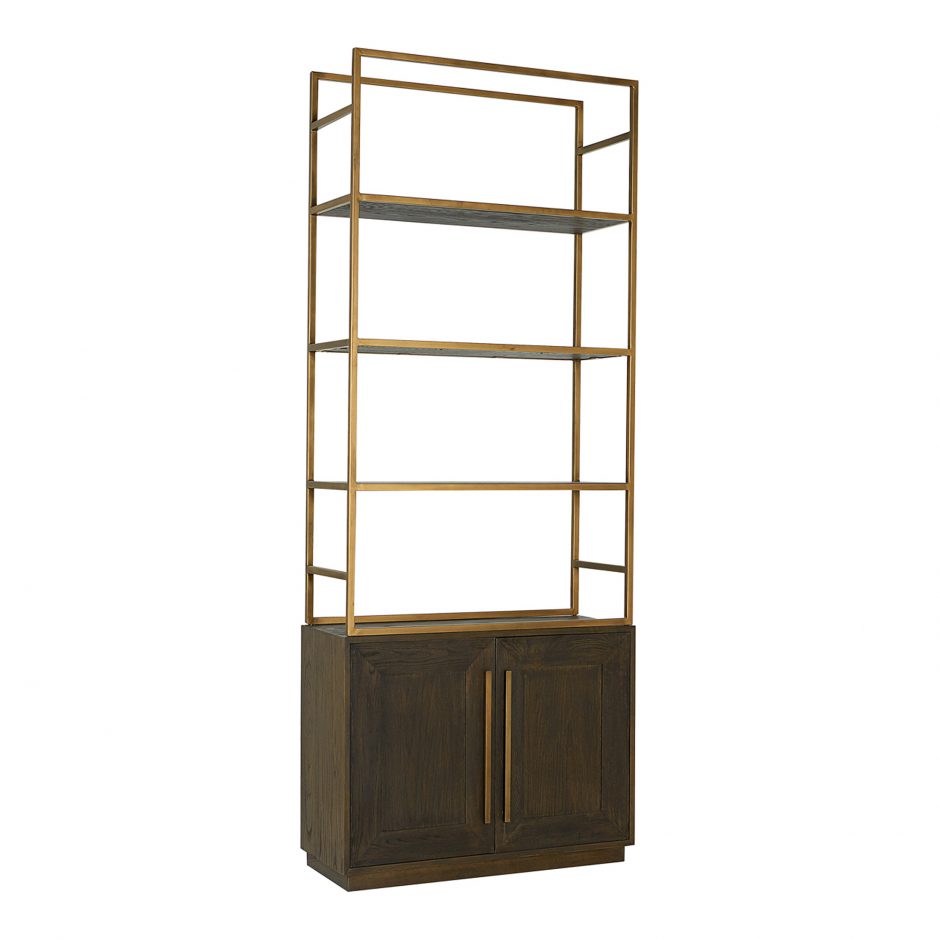 Elliot Bookshelf by Moe's Home at Eve Furniture