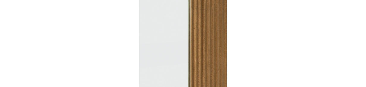 Ellisonville Brown Floor Mirror by Ashley at Eve Furniture