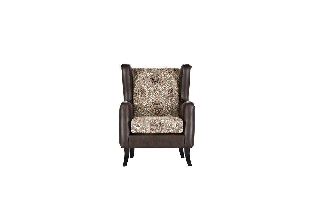 Elmbrook Upholstered Wingback Accent Club Chair Brown by Coaster at Eve Furniture
