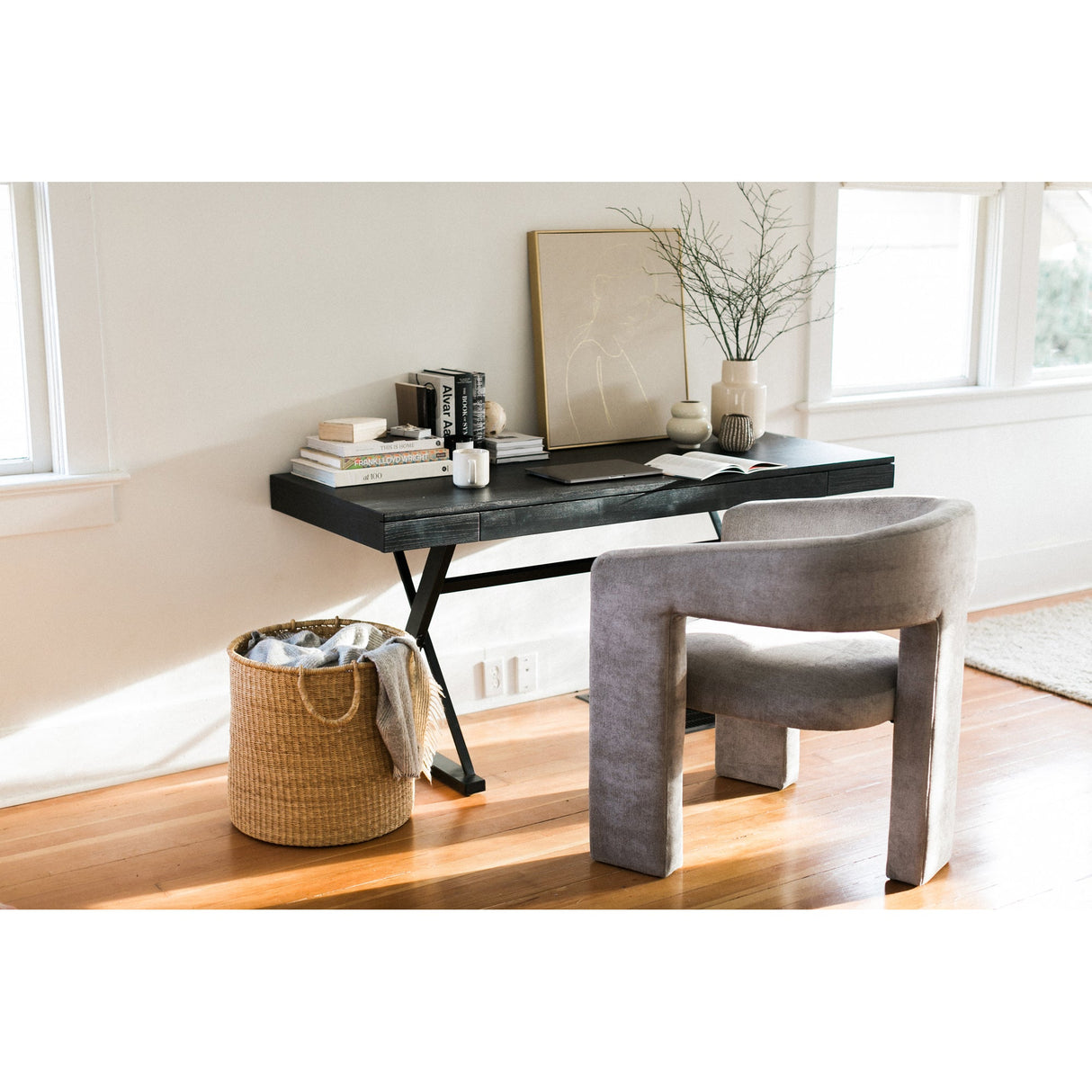 Elo Grey Chair Light by Moe's Home at Eve Furniture