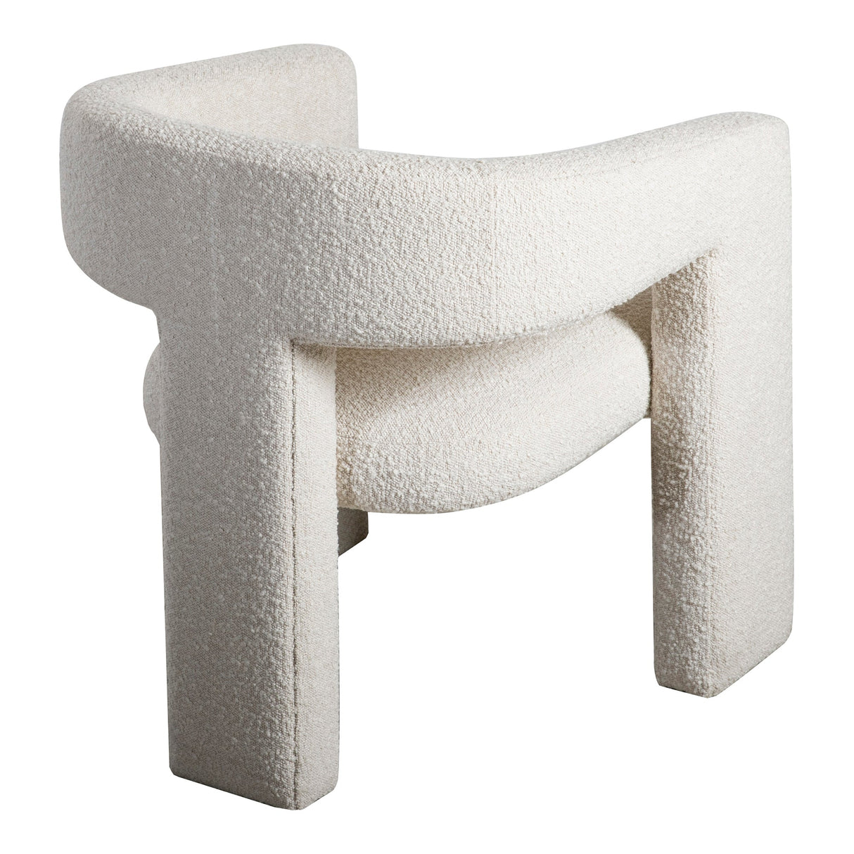 Elo White Chair by Moe's Home at Eve Furniture